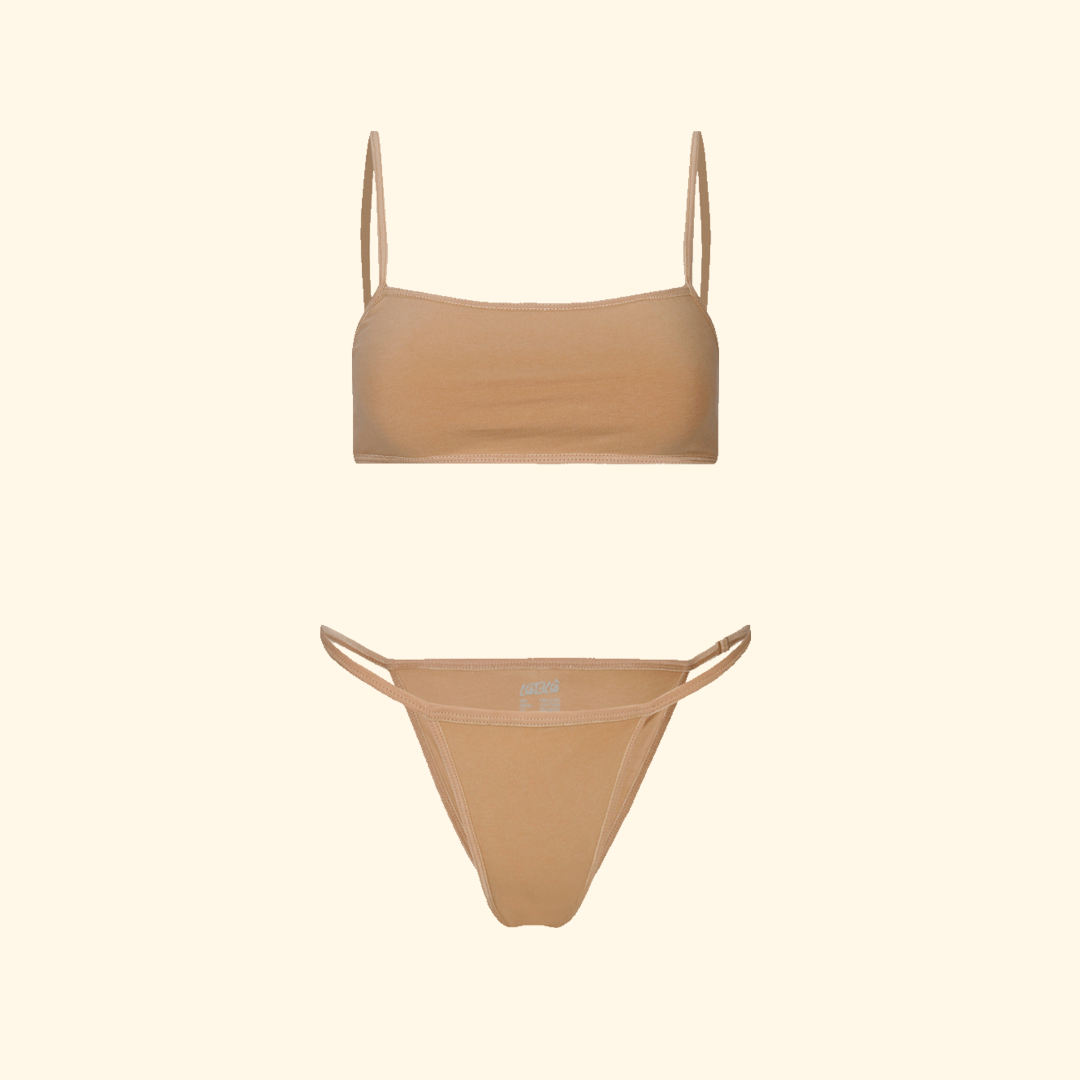 BEST-SELLERS Pack Scoop Bra + Tanga ☆