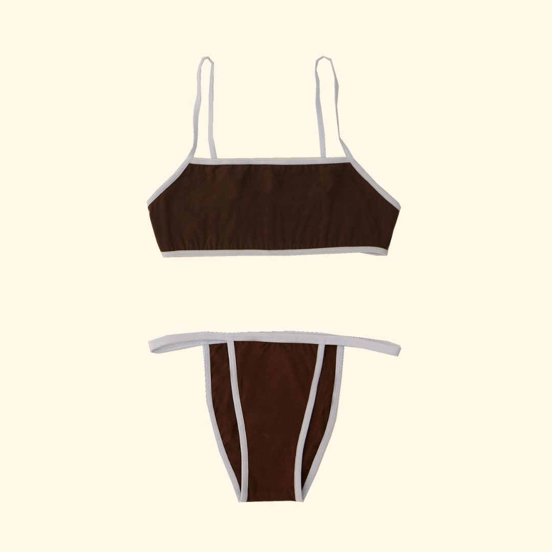 BEST-SELLERS Pack Scoop Bra + Tanga ☆