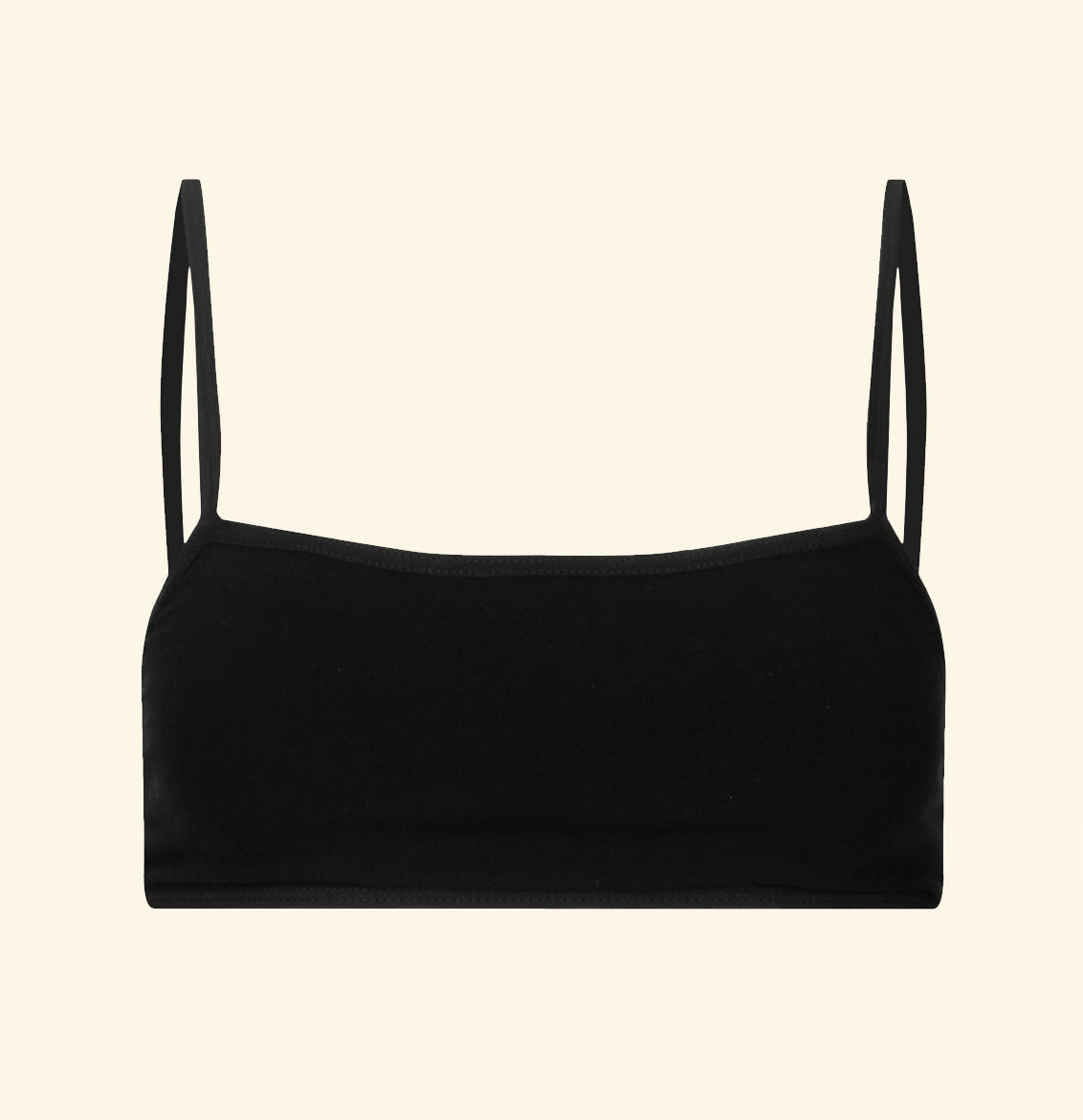 Black Scoop Bra ☆