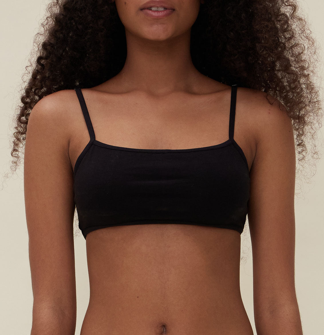 Black Scoop Bra ☆