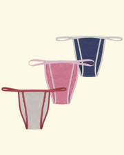 Pack of 3 Tangas ☆