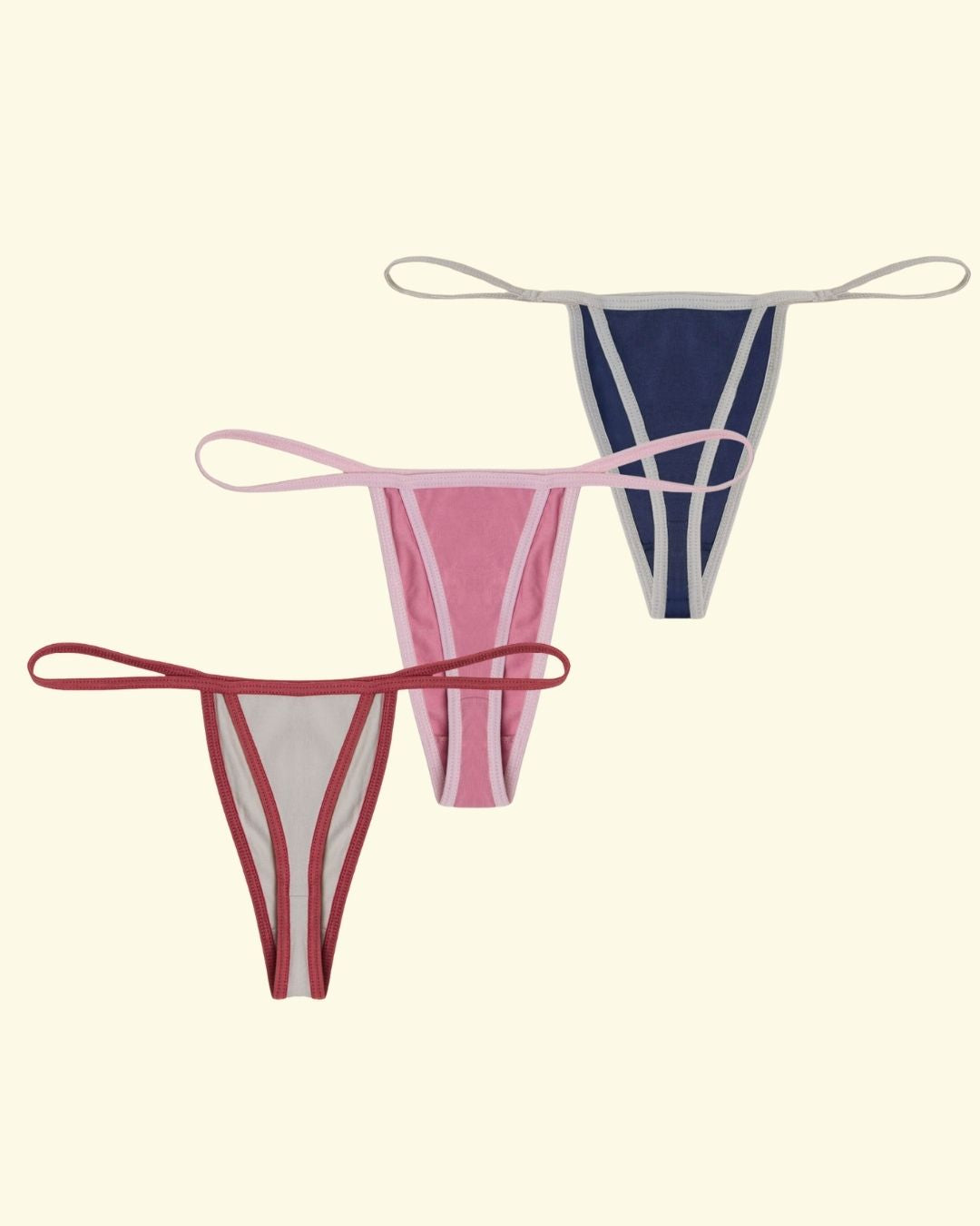 Pack of 3 Thongs ☆